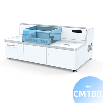 CM-180 স্বয়ংক্রিয় ইমিউনোসাই বিশ্লেষক আইএসও কেমিলুমিনেসেন্স ইমিউনোসে অ্যানালাইজার